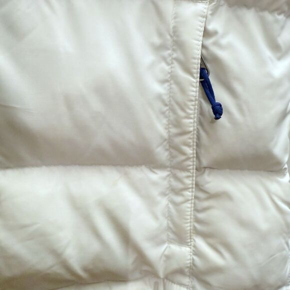 THE NORTH FACE NUPTSE 700 GOOSE DOWN QUILT PUFFER WHITE VEST JACKET Medium - Picture 5 of 10